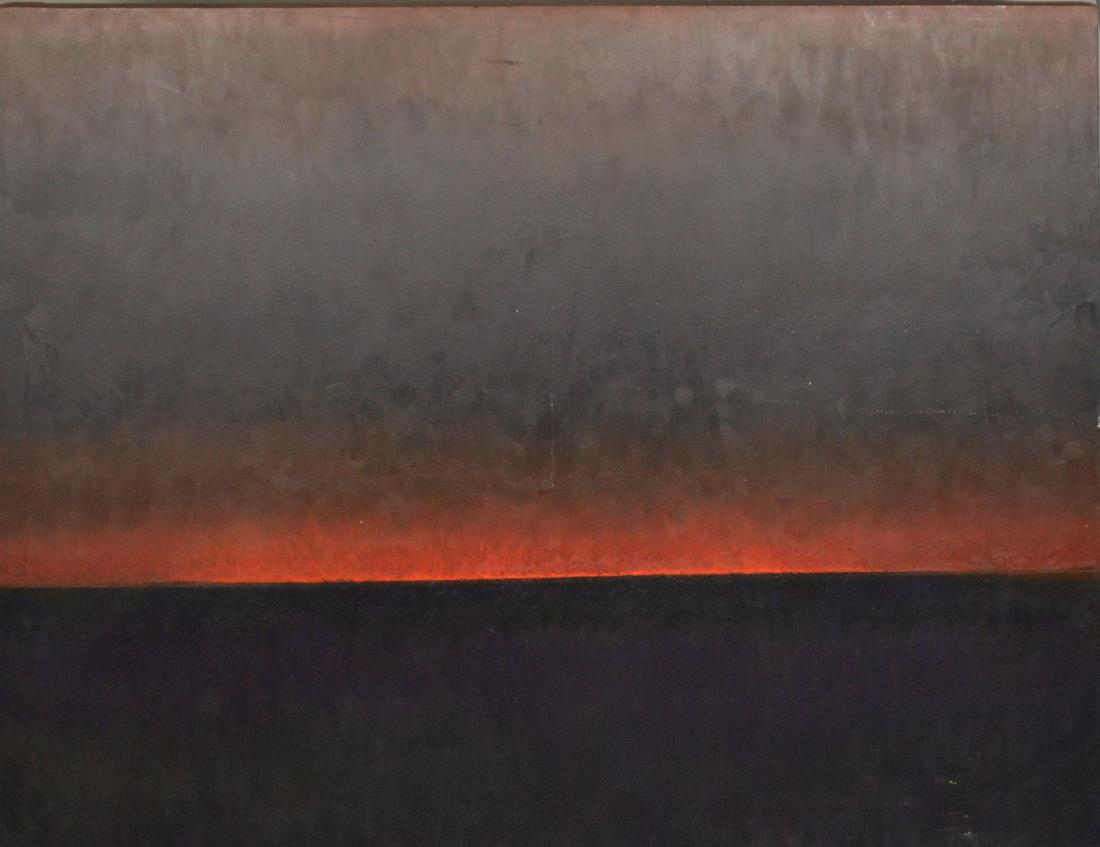 Janet Siegel Rogers 20th Century, oil on canvas, Edge (1 of 6)