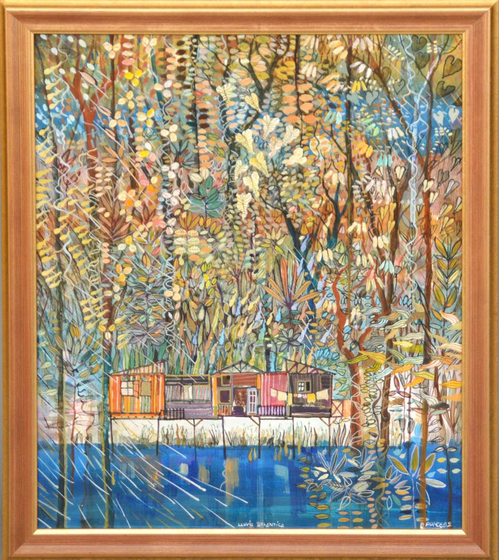 B. PONCE -20th Century Lluvia Atlantica, 1982, Oil on (1 of 7)