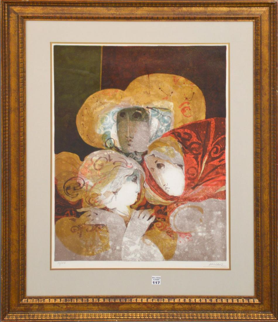 ALVAR SUÑOL (Spanish, b. 1935)  20th Century Lithograph (1 of 8)