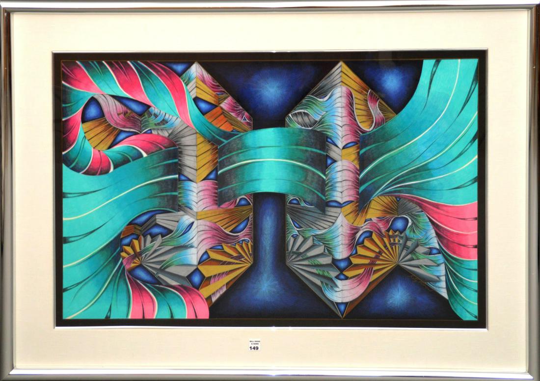 Katy Thomas (American, 20th Century b. 1963) Pastel on (1 of 5)