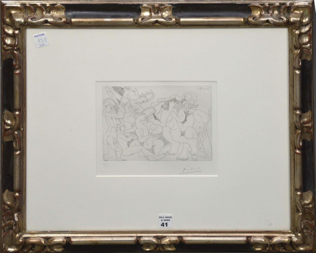 Pablo Picasso, Jeux de Gladiateurs, From Series 347 (1 of 8)