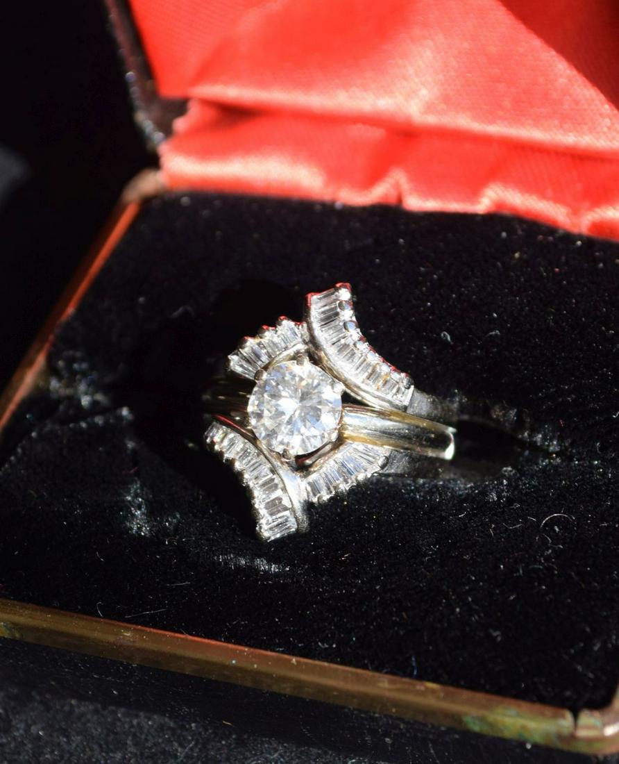 Estate Vintage 1950's-1960's One Carat Round Solitaire (1 of 11)