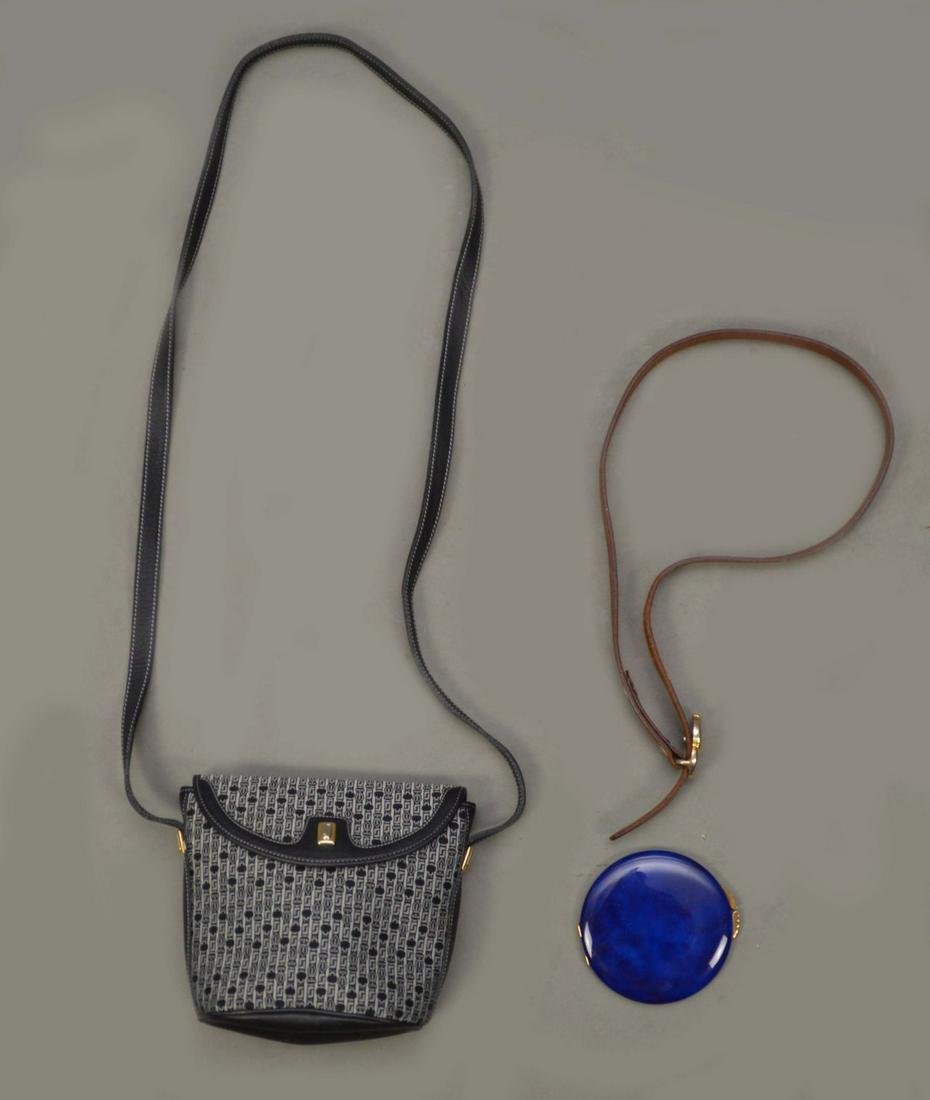 Judith Leiber Shoulder Purse with Gucci Powder Compact (1 of 8)