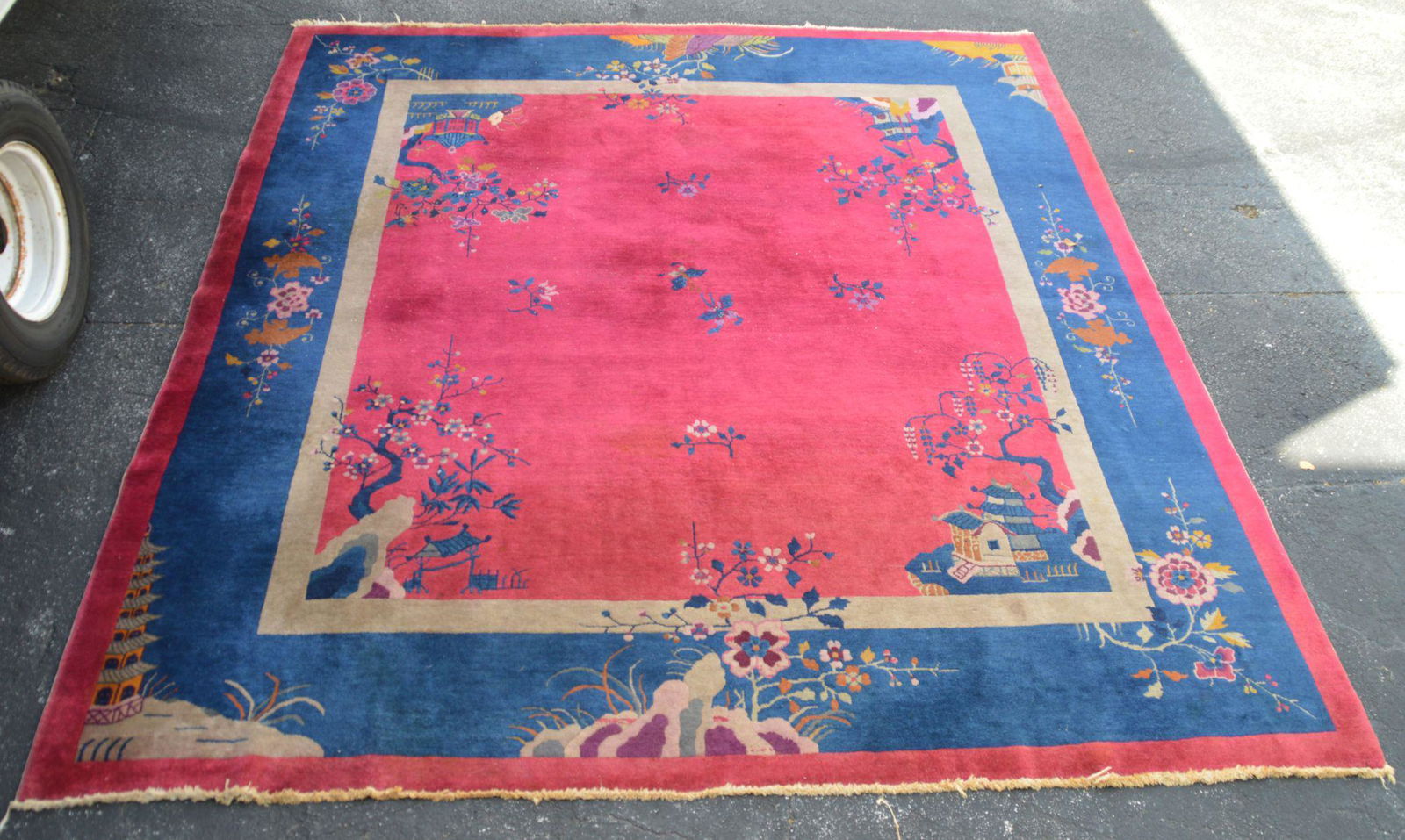 Chinese Deco Style Nichols Rug 9' x 9" (1 of 5)