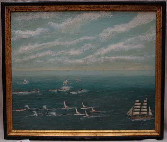 Pr. Spanish School 20th century, oil on canvas, 15: Pr. Spanish School 20th century, oil on canvas, 15" x 18" Wailing Scenes, signed illegibly, Manuel Madruga?