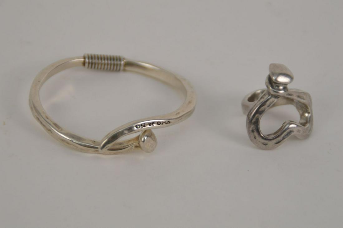 2 UNO DE 50 PIECES, Nailed Heart Ring, Size 6.5 AND (1 of 5)