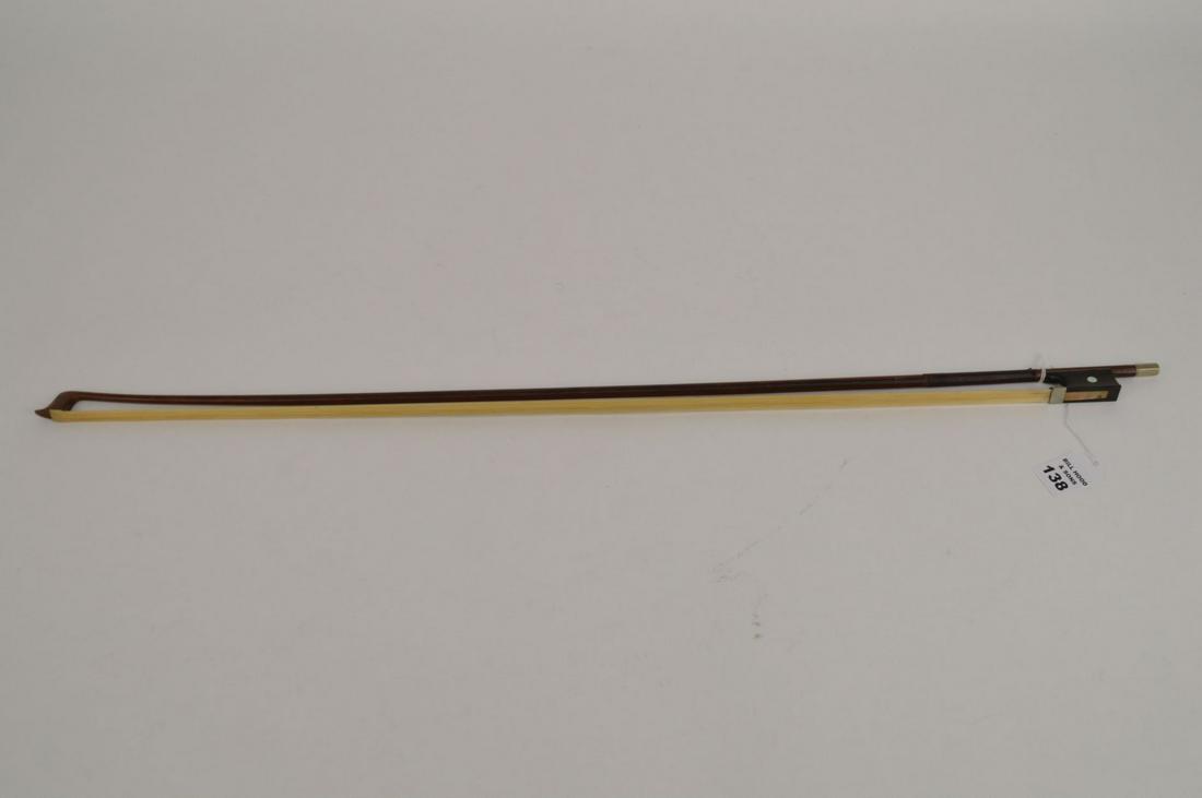 Steinmann Violin Bow. Vintage German workshop bow (1 of 8)