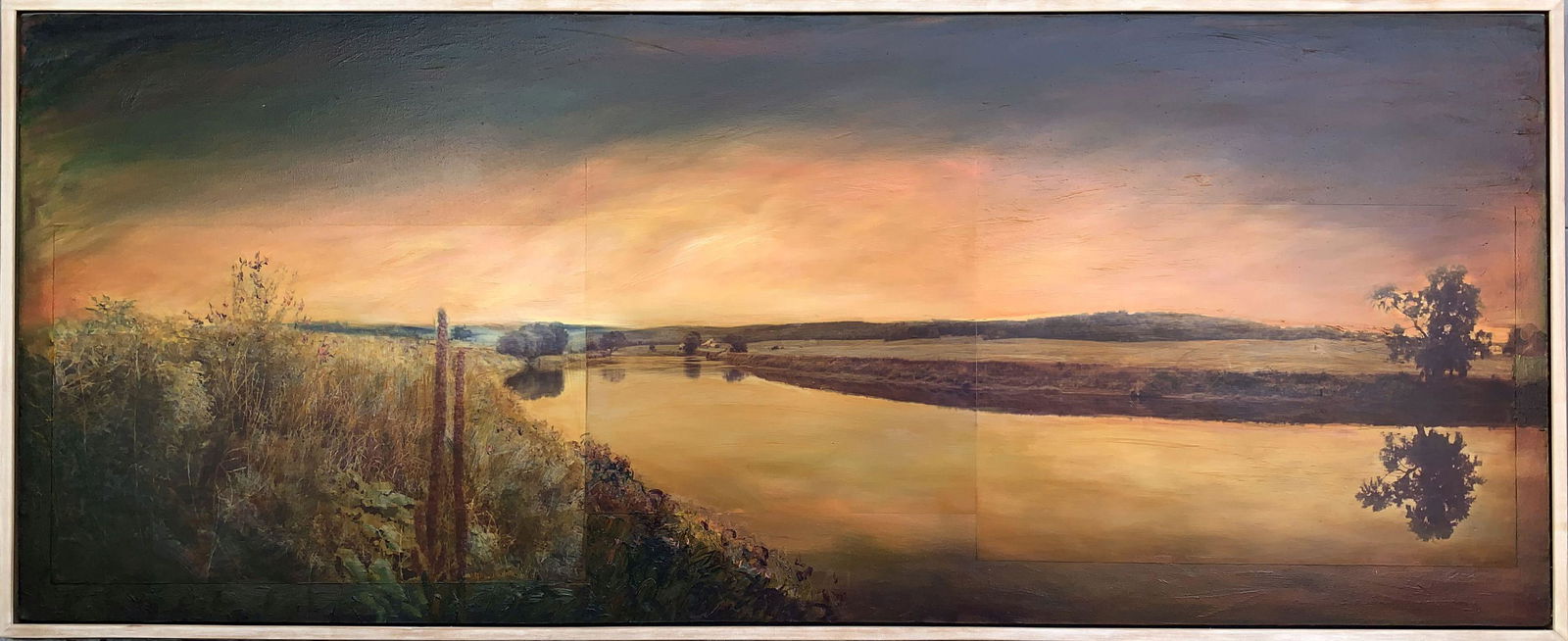 David Bierk (AMERICAN, 1944–2002) Oil on photographs on (1 of 6)