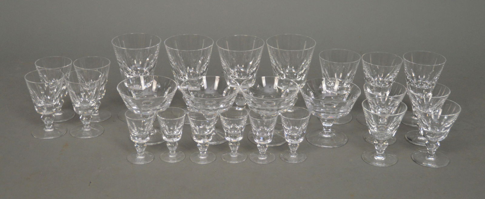 Lot Assorted St. Louis Stemware (1 of 7)