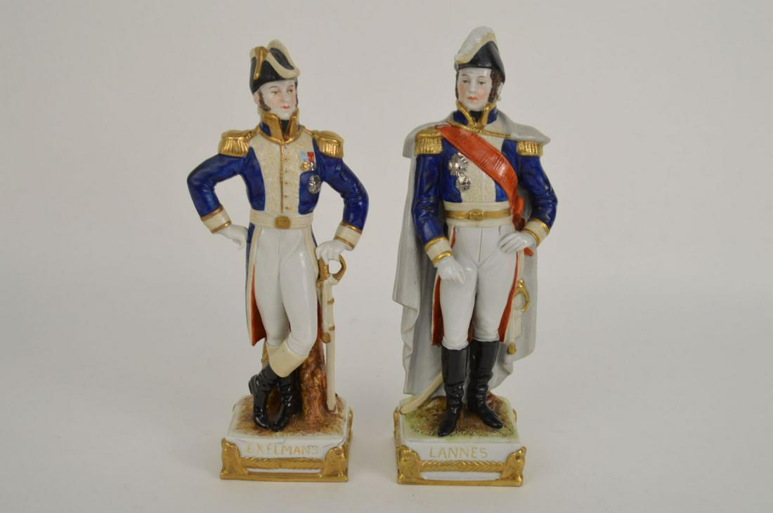Two Fine Hand Painted Porcelain Napoleonic (1 of 7)