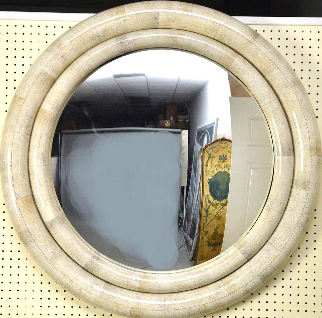 KARL SPRINGER MIRROR, possibly Karl Springer circular (1 of 3)