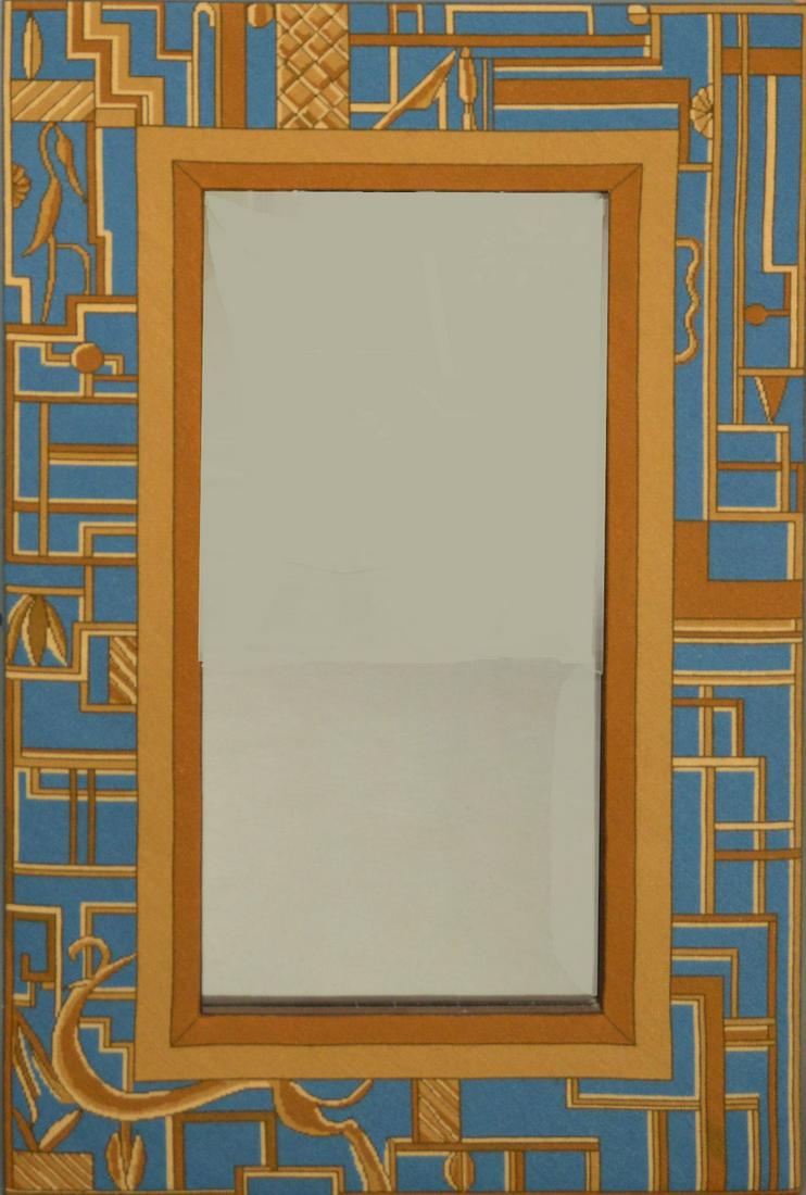 Rectangular Tapestry / Needlework surround Mirror, 55 x (1 of 3)