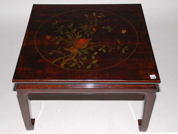 Low oriental coffee table: Low oriental coffee table