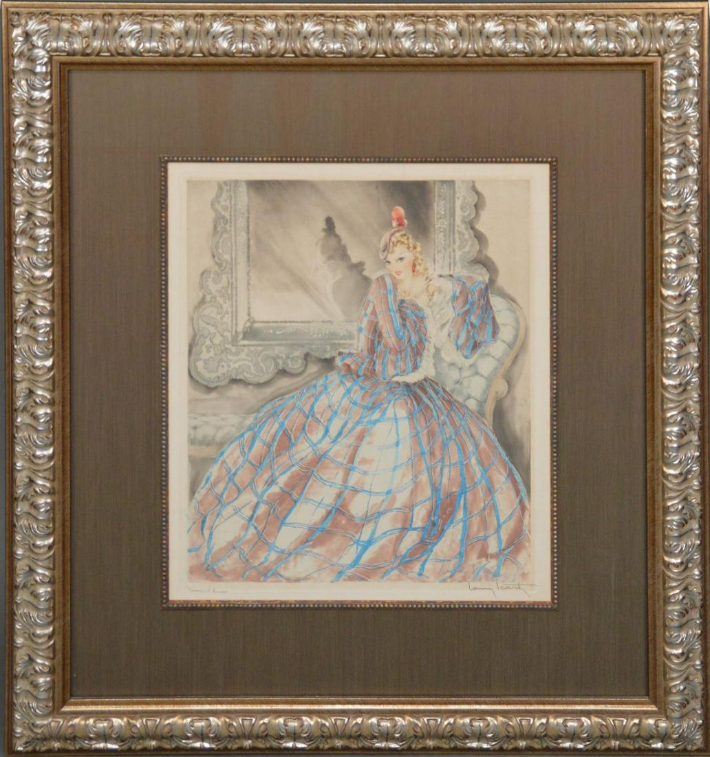 LOUIS ICART (1888-1950) French Etching, pencil signed, (1 of 6)