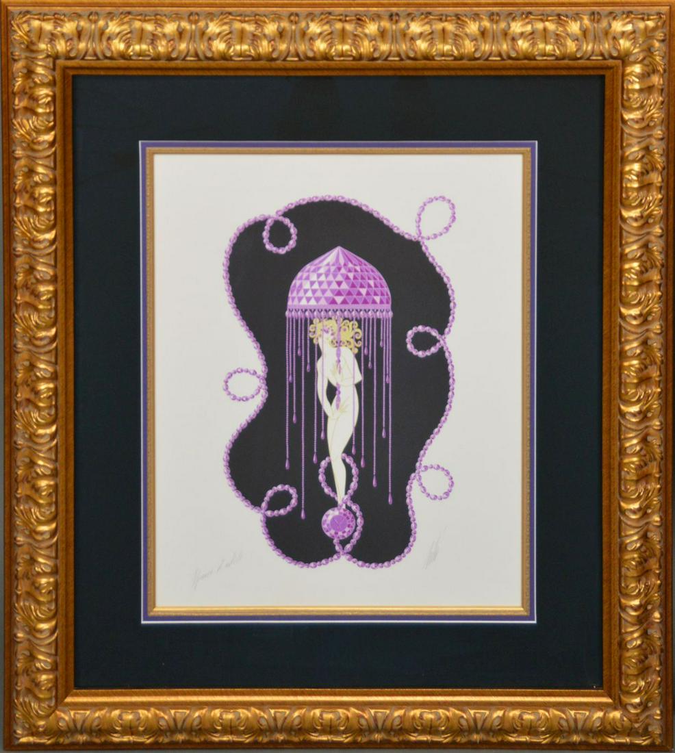 Erte Serigraph, (Romain de Tirtoff) (Russian French, (1 of 8)