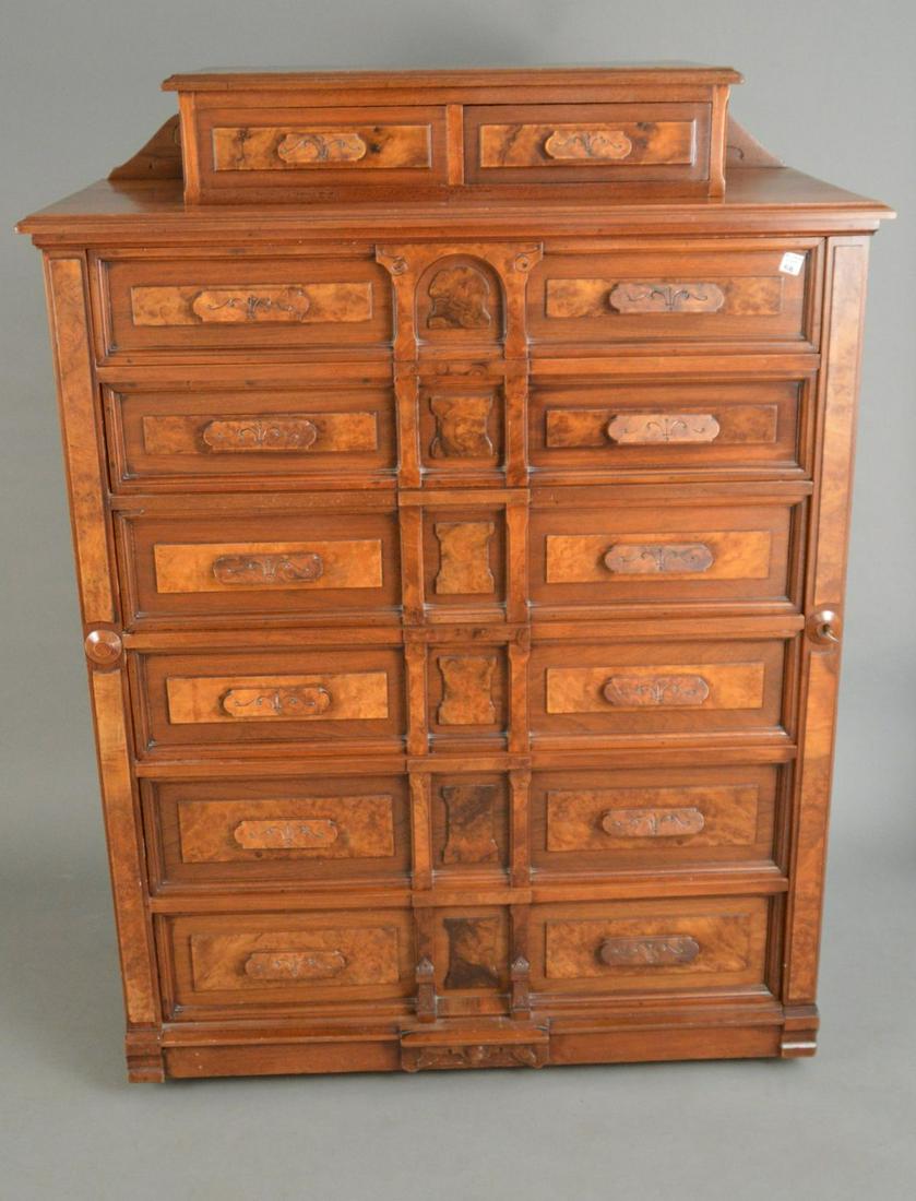 6 Drawer 19th c. Eastlake Dresser, 44"h x 60"w x 21"d (1 of 8)