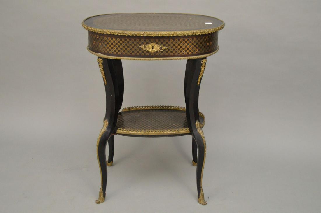 Oval Dressing Table Stand, Interior Mirror with Well, (1 of 8)