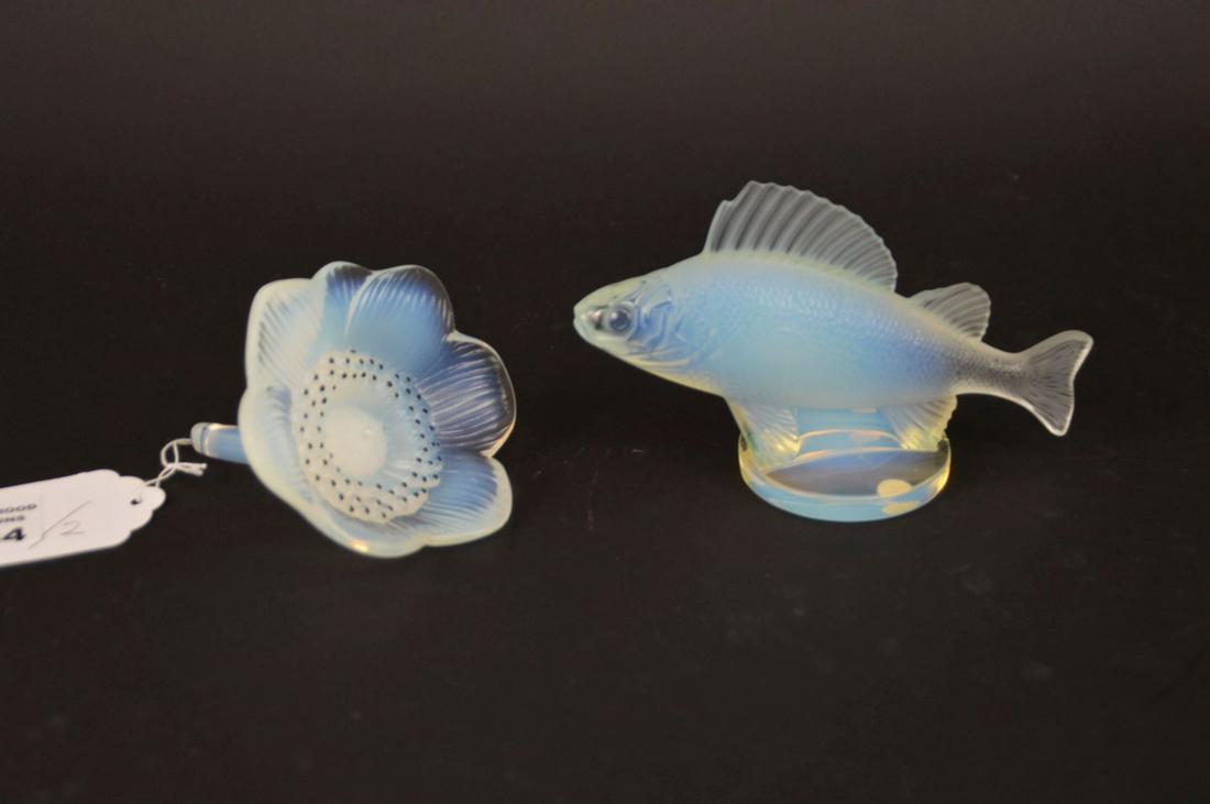Lalique Opalescent Flower Anemone AND Lalique (1 of 7)