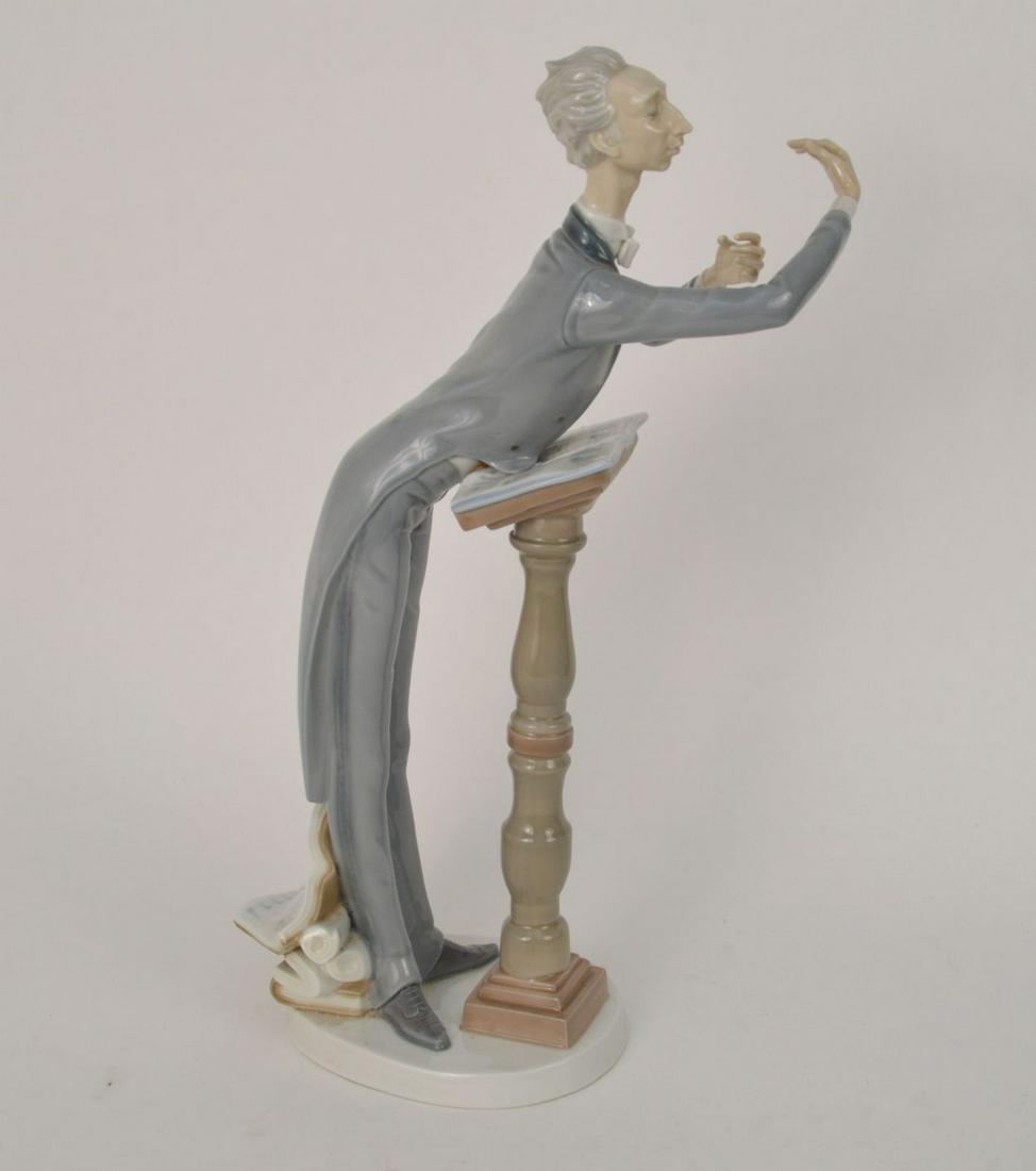 Lladro Porcelain Figure, Conductor, 15 1/2"h (1 of 4)