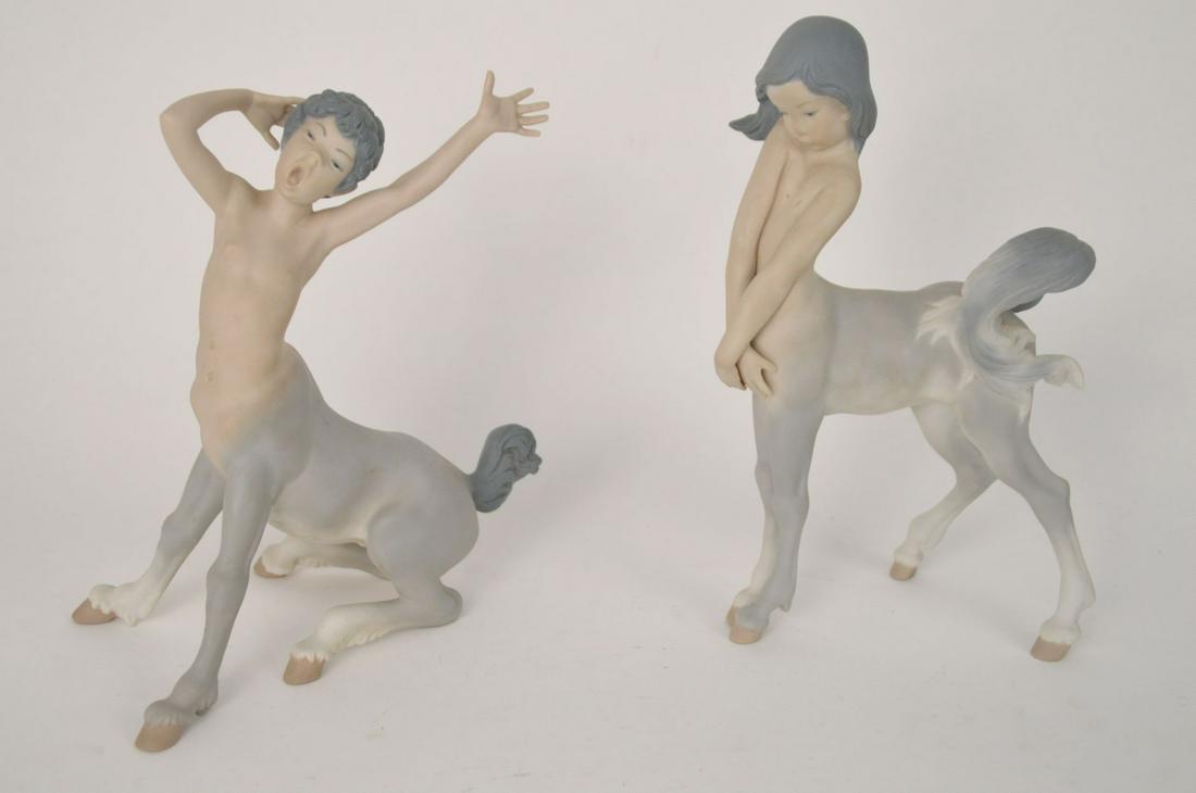 2 Lladro Porcelain Figures, Centaurs, Girl & Boy, 9 (1 of 7)