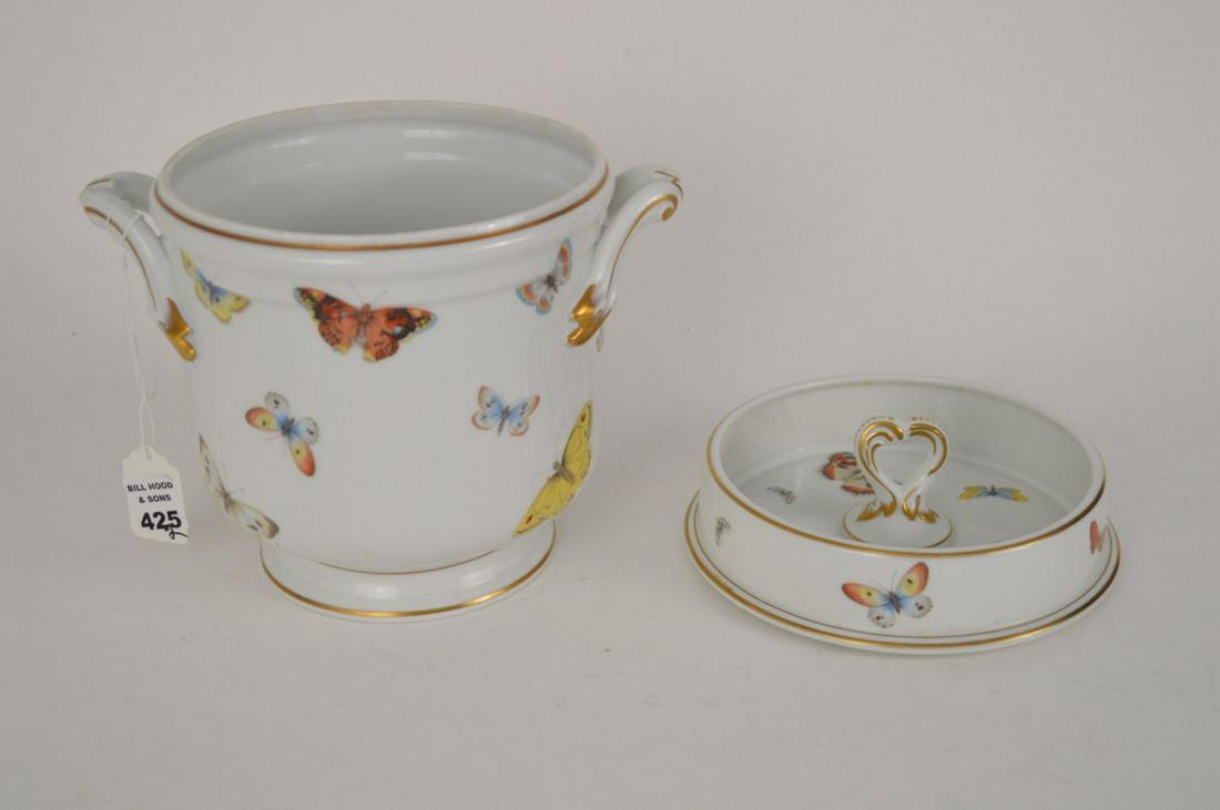 2 pcs. Limoges Cachepot & Nut Bowl (1 of 7)