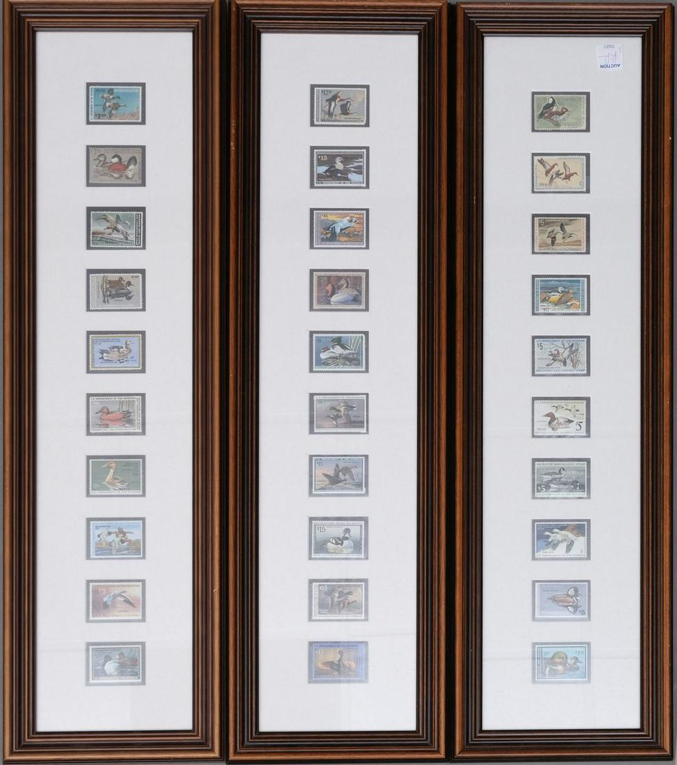 Group of 3 US Department of the Interior Duck Stamps 10 (1 of 6)