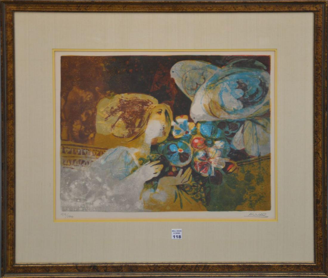 ALVAR SU?OL (Spanish, b. 1935) 20th Century Lithograph (1 of 5)