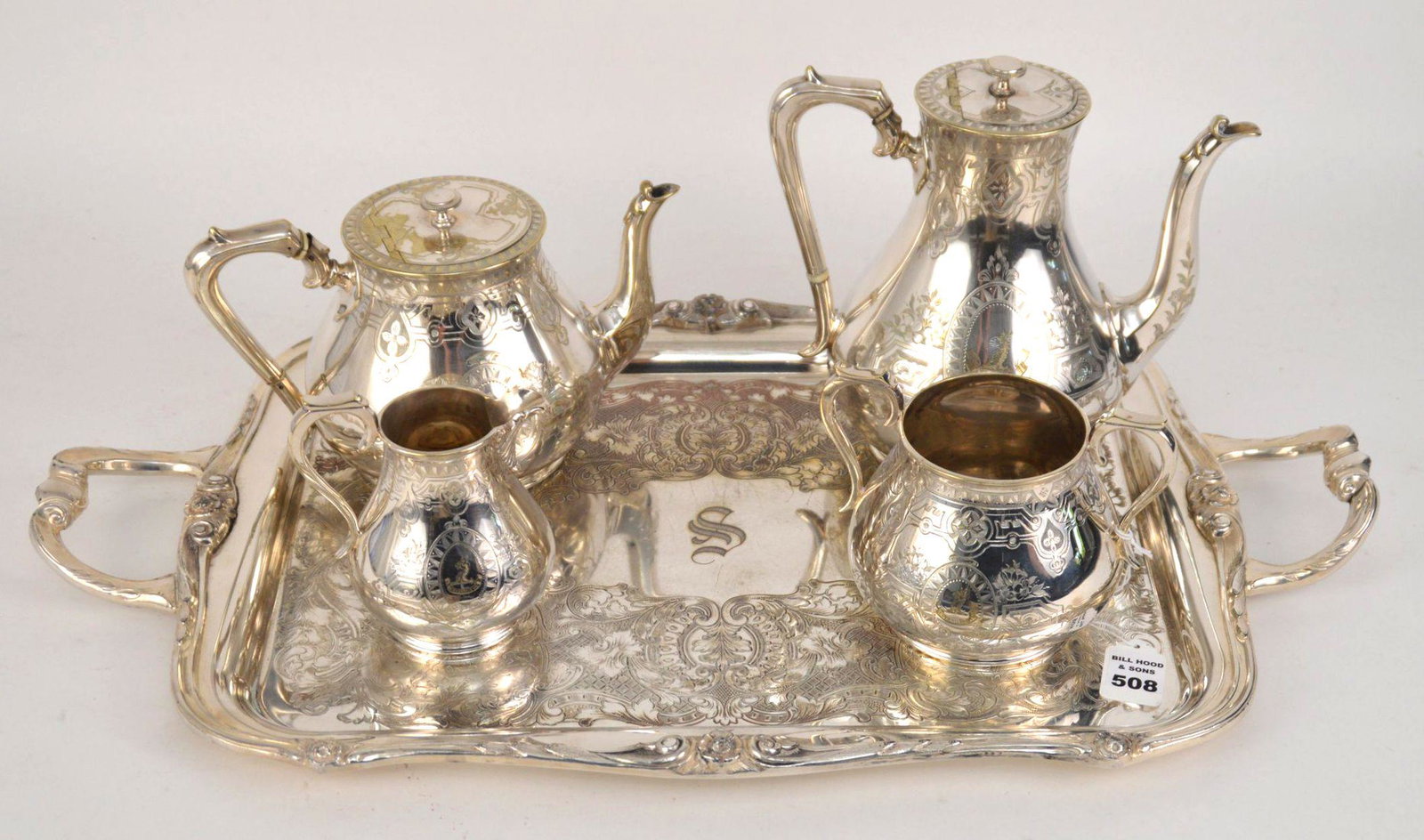 Mappin & Webb Coffee Tea Set . Condition good a couple (1 of 8)