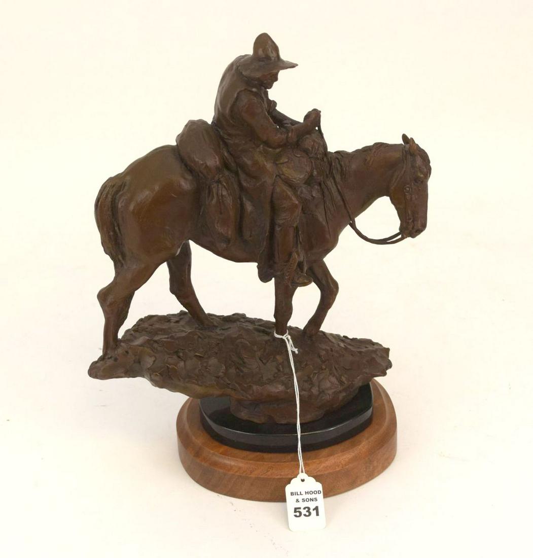 HERB MIGNERY COWBOY BRONZE "THE TRACKER" - Limited (1 of 8)