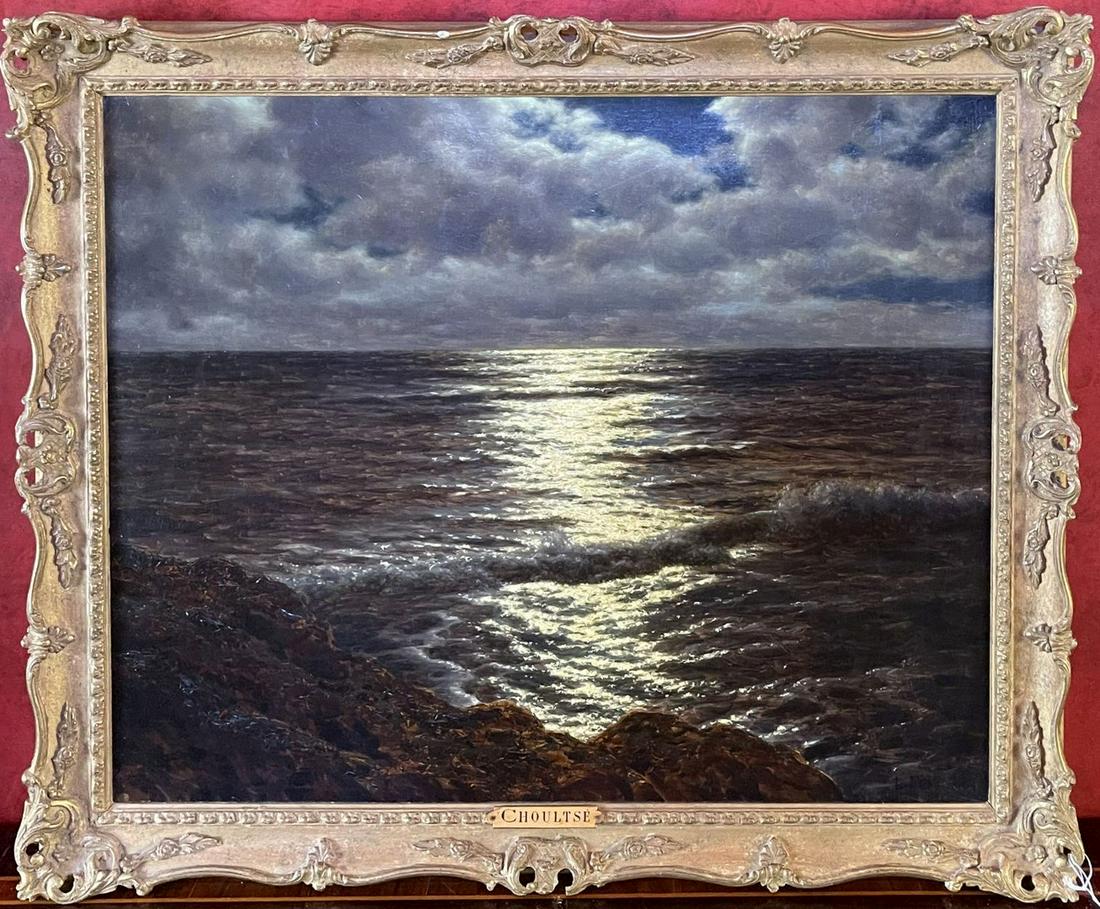 Ivan Fedorovich Choultse (Russian 1874-1939) Oil on (1 of 7)