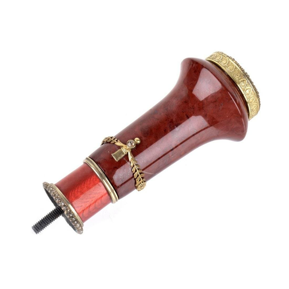 Antique Russian Carnelian, Guilloche Enamel and Gilt 88 (1 of 7)