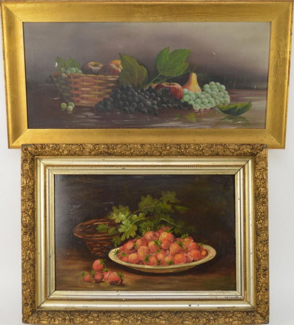 2 19th Century American School Still Life Paintings, no (1 of 5)