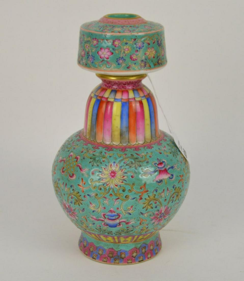 Chinese Famille Rose Porcelain Vase - Enameled vase is (1 of 6)