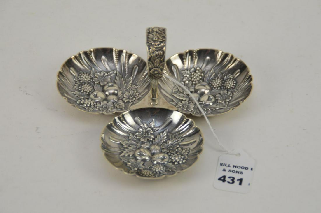 S. Kirk & Son Sterling Condiment Dish, 6ozt, 4 1/8"h x (1 of 4)