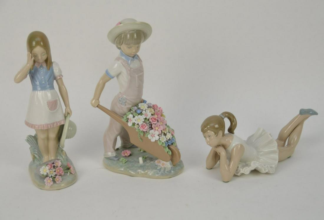Two Lladro One Nao Porcelain Figures - Spain. All are (1 of 7)