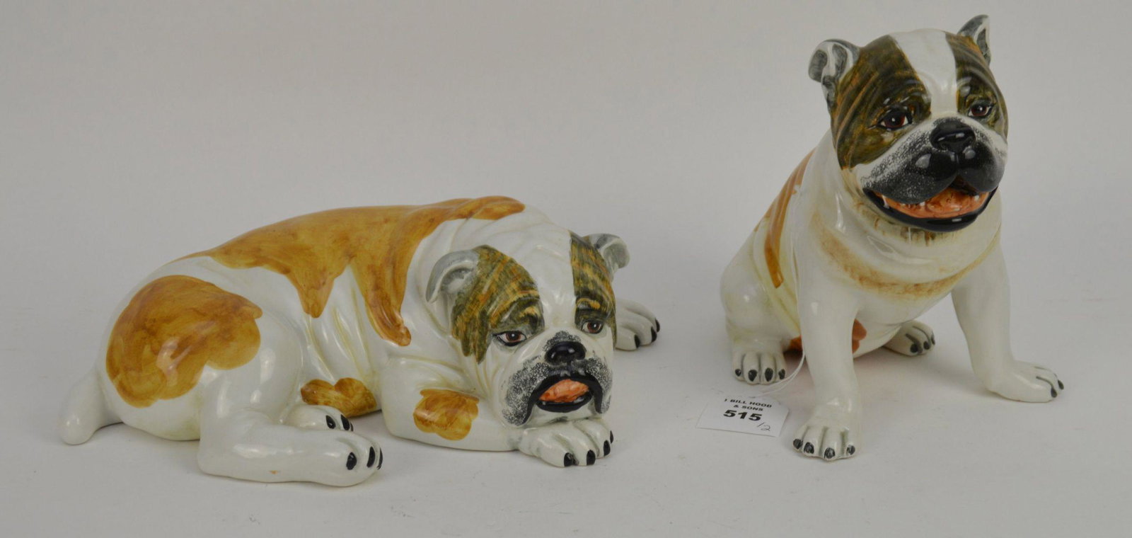 Two Mottahedeh Pottery Dogs.  Condition: no damage (1 of 5)