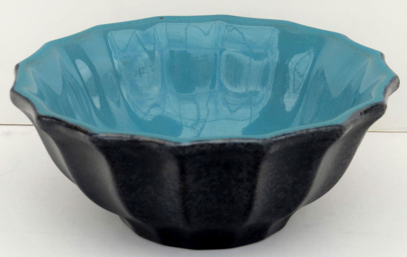 CALIFORNIA FAIENCE Art Pottery Bowl, with sixteen (1 of 6)