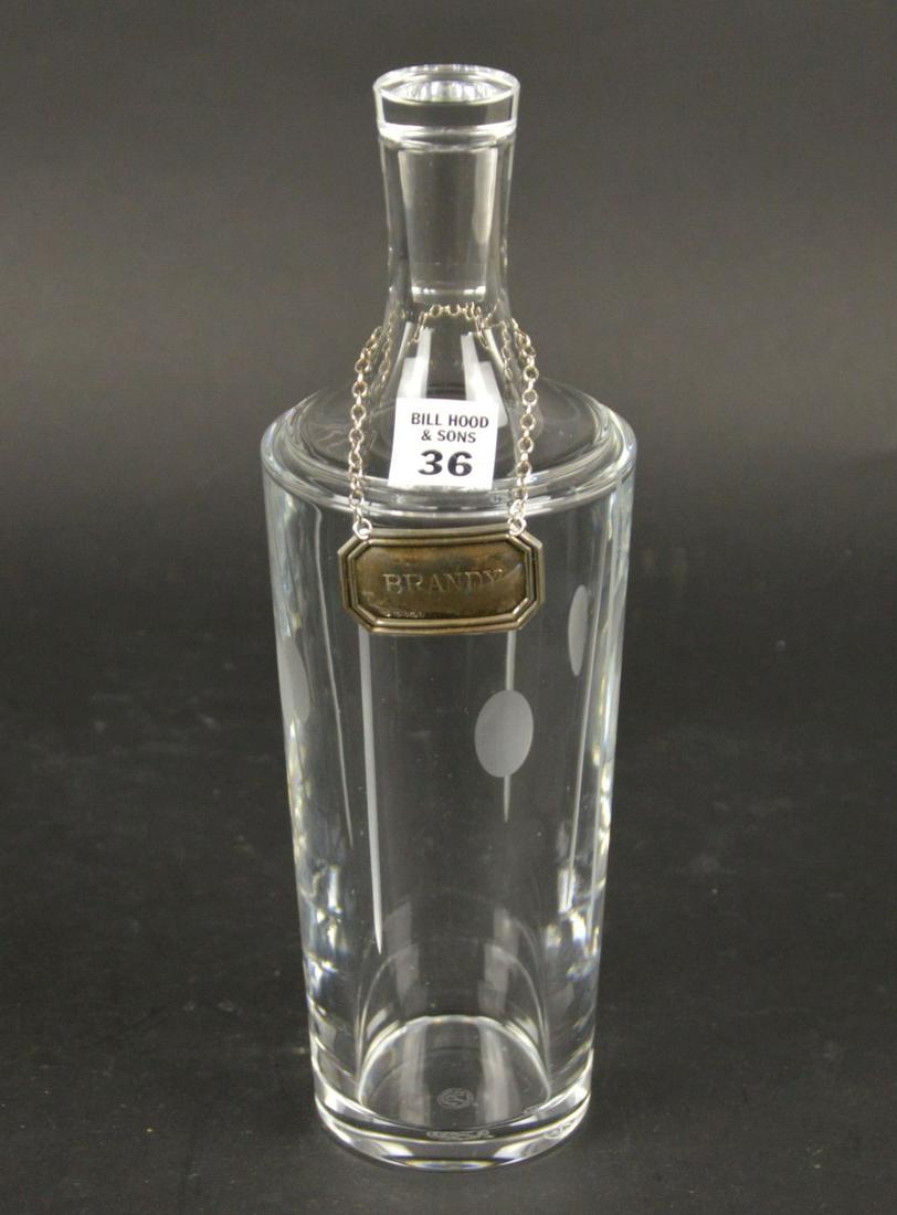 Baccarat Tranquility Clear Decanter. Size 11.5" in (1 of 5)