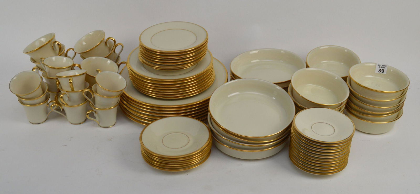 88 pcs Lenox Eternal Pattern.  8 Salad plates, 8 Dinner (1 of 5)