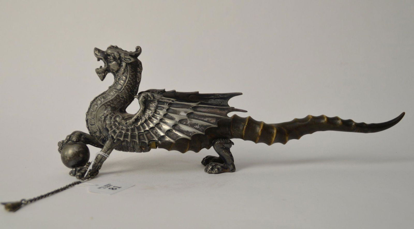 Rare Walker & Hall Silverplate & Antelope Horn (1 of 7)