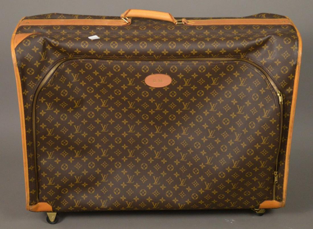 Louis Vuitton Soft Sided Suitcase on wheels, 31-1/2 x (1 of 9)