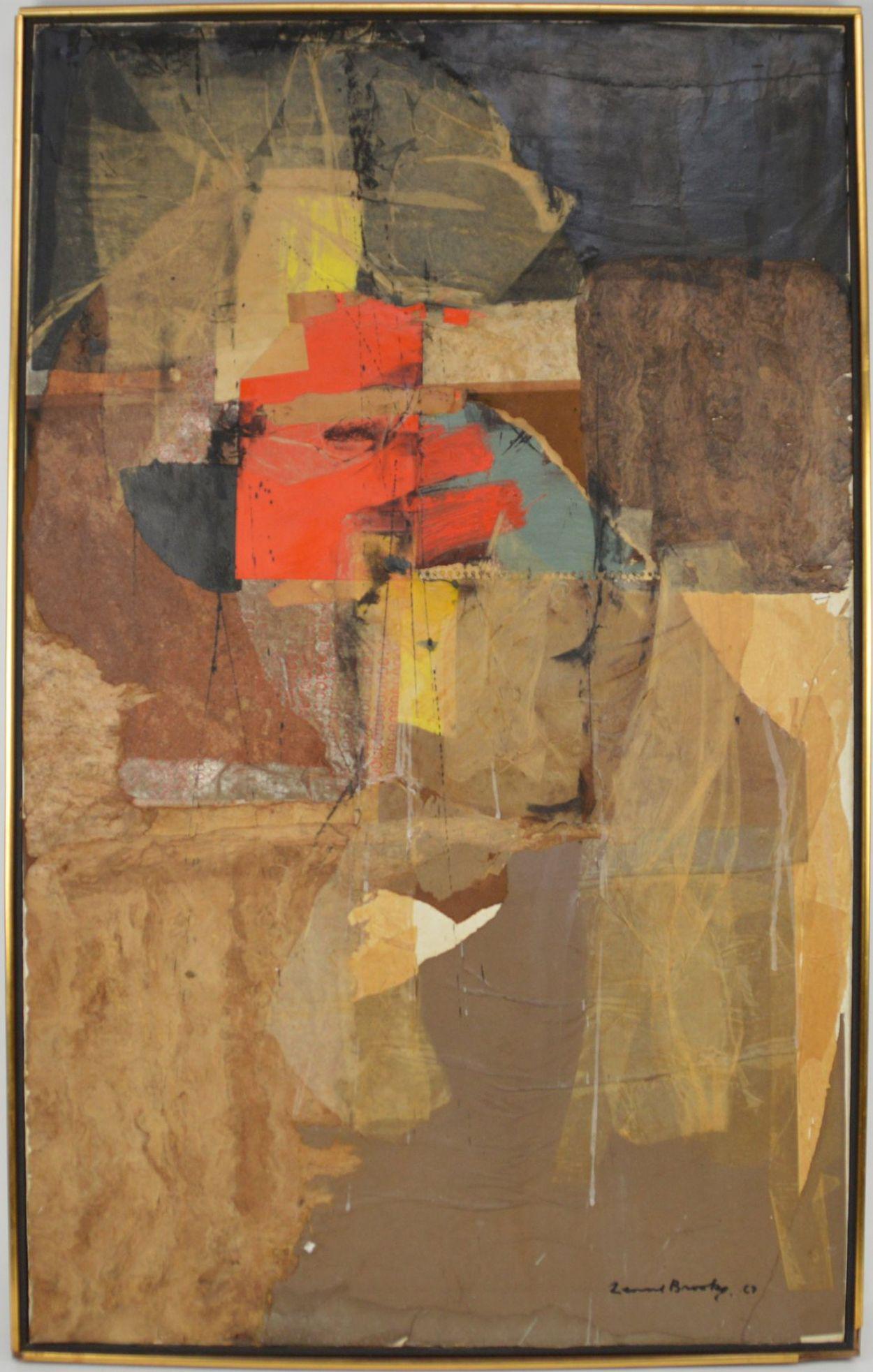 Leonard Brooks (Mexico,Canada,1911-2011) mixed media (1 of 6)