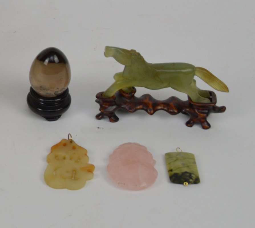 6 Chinese Articles, incl; Cloisonne Box with Divided (1 of 9)