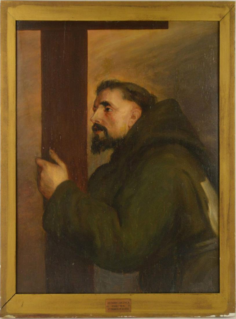 Attributed to: Anthony Van Dyke Flemish Portrait o/c (1 of 5)