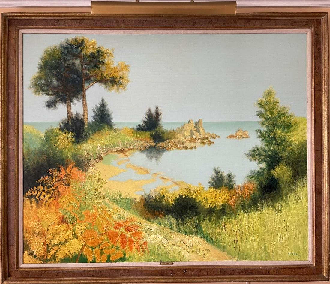 Jacques Eitel (French 1926 - 2006) oil on canvas, Large (1 of 3)