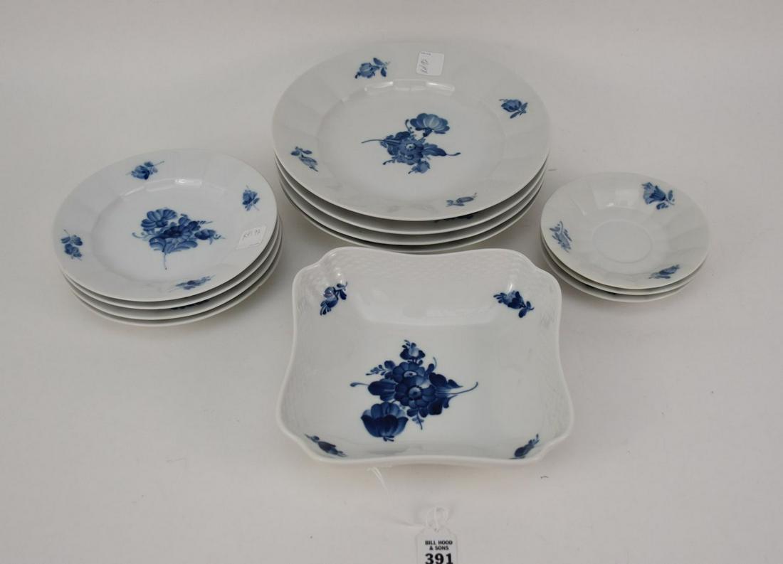 Royal Copenhagen Denmark Blue & White China - Group (1 of 8)