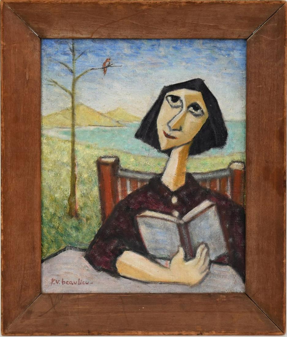Paul Vanier Beaulieu (Canada 1910 - 1996) oil on (1 of 5)