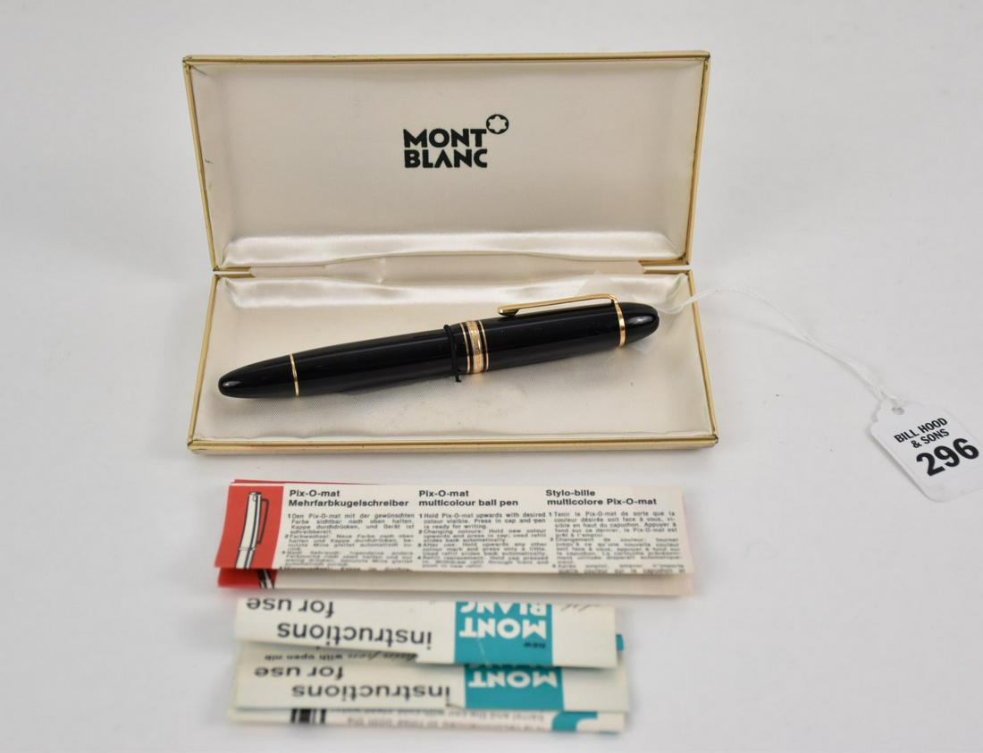 Vintage Montblanc Meisterstuck No 149 Fountain Pen