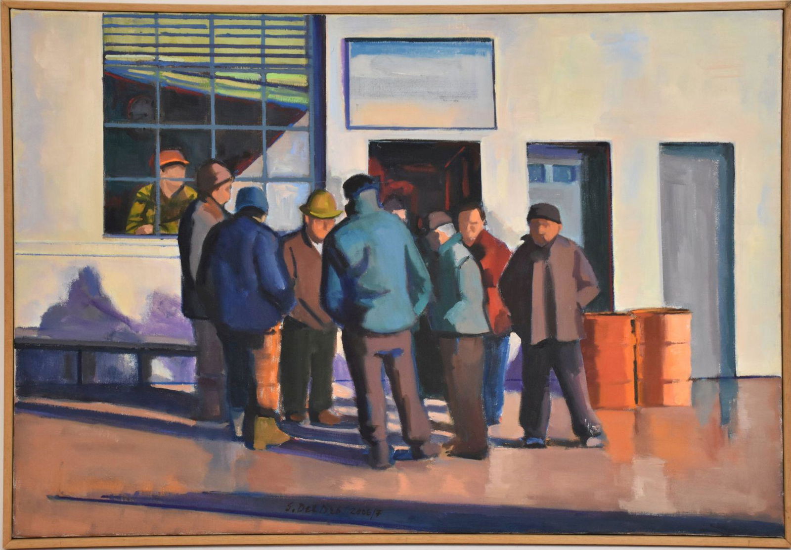 Salvatore Del Deo (American Born 1928) oil on canvas, (1 of 5)