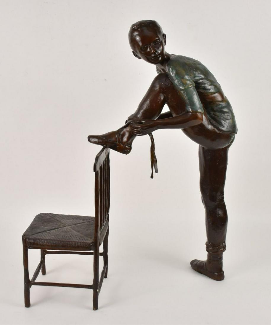 Victor Villarreal (Mexican, B. 1944) Bronze Sculpture (1 of 7)
